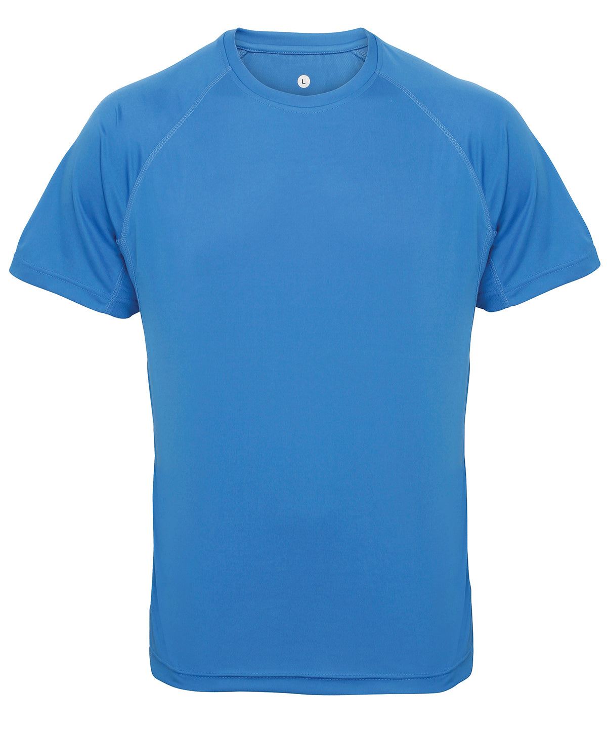 Panelled Tech Tee in Sapphire