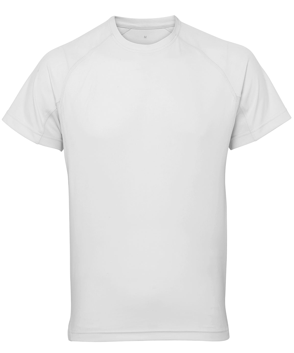 Panelled Tech Tee in White