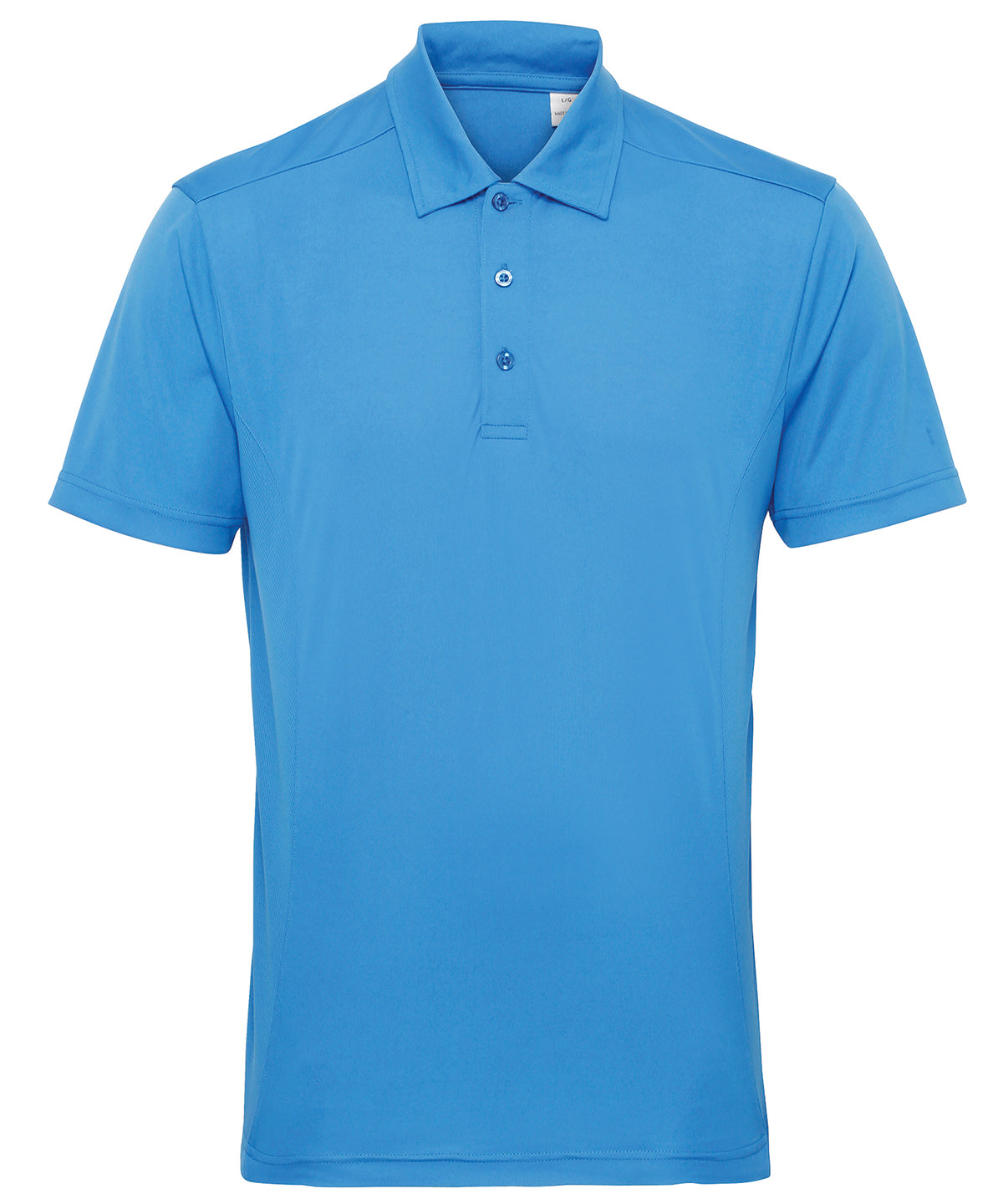 Panelled Polo in Sapphire
