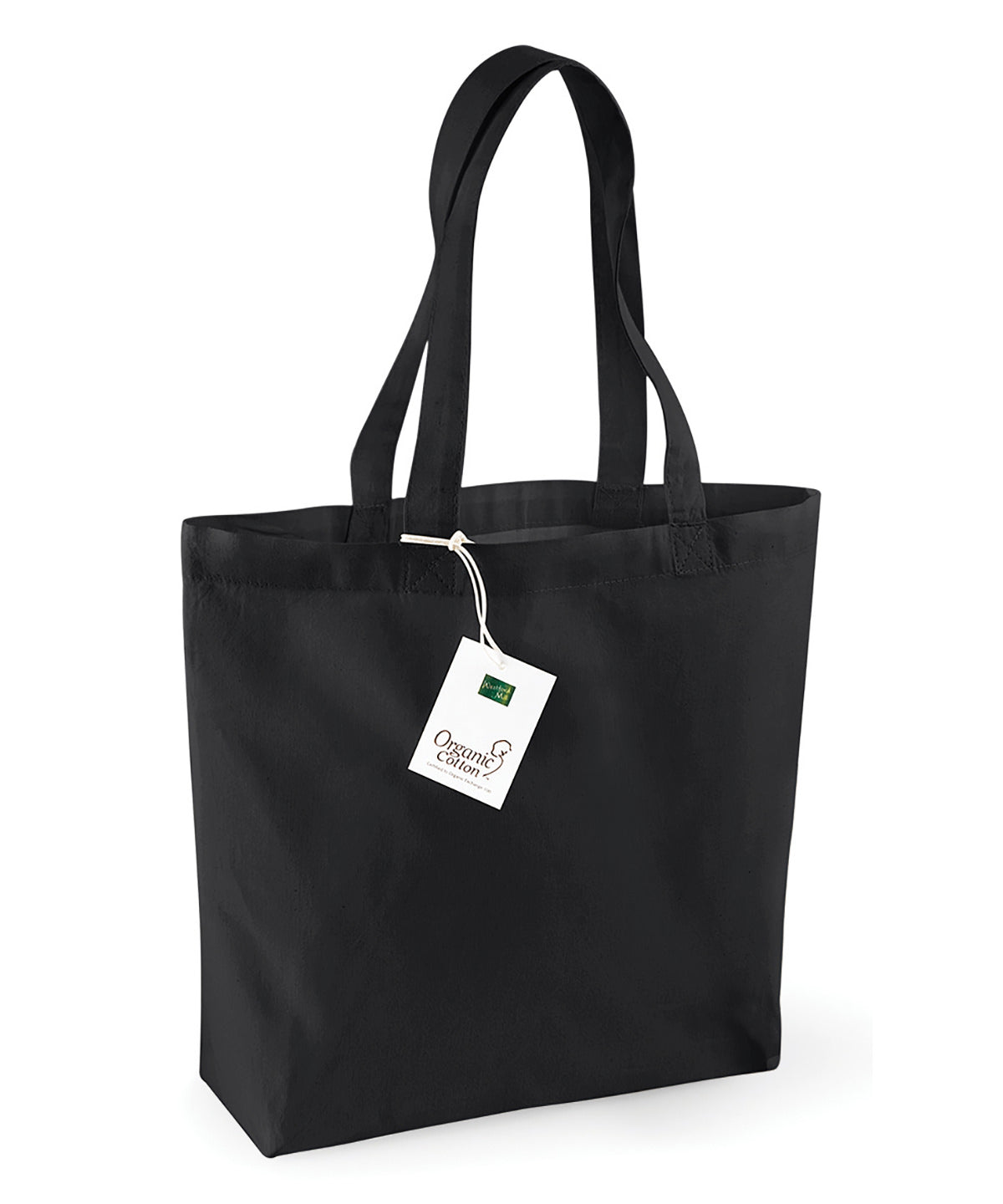 Organic Cotton Shopper in Black