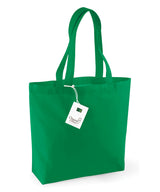 Organic Cotton Shopper in Kelly Green