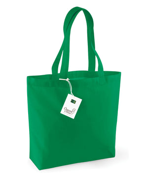 Organic Cotton Shopper in Kelly Green