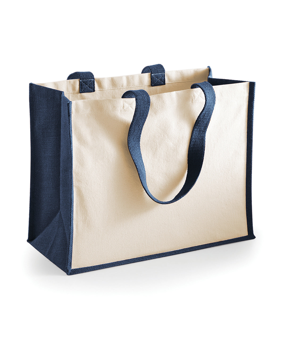 Printers Jute Classic Shopper in Navy
