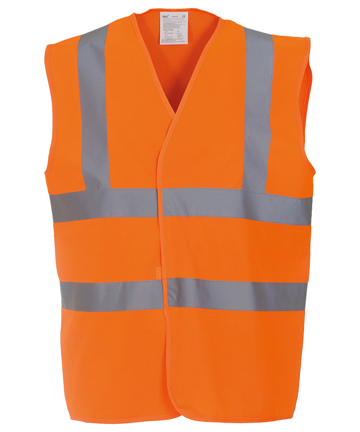 Hi-Vis 2-Band-And-Braces Waistcoat (Hvw100) in Orange
