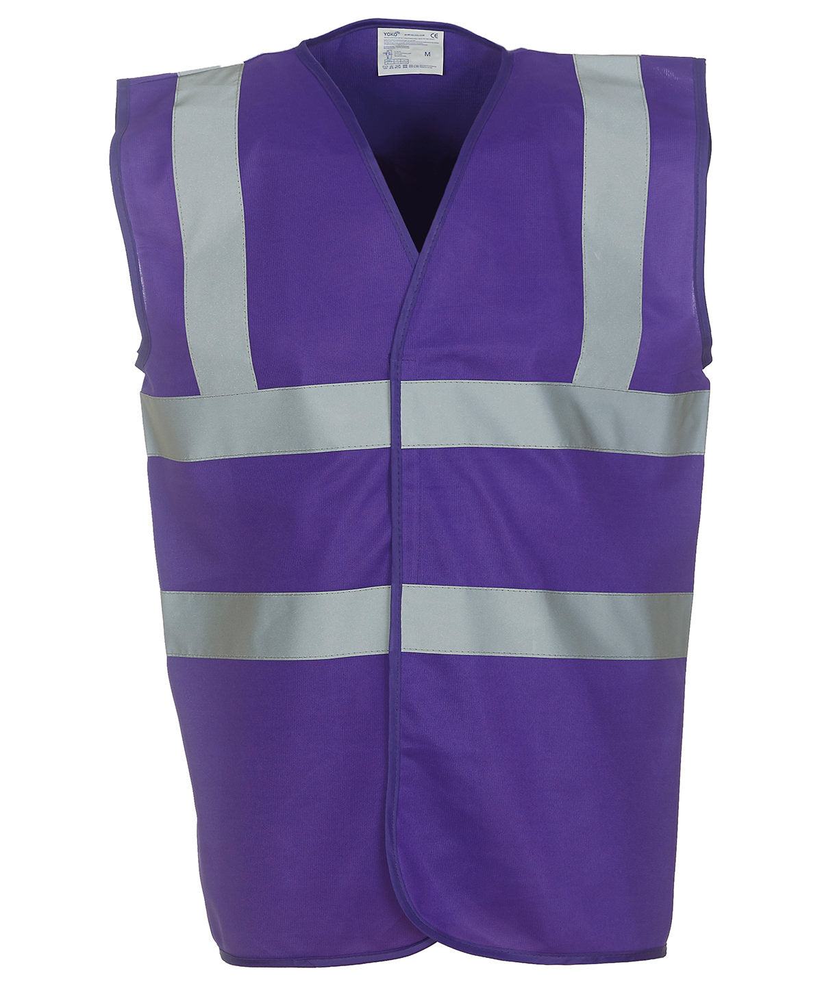 Hi-Vis 2-Band-And-Braces Waistcoat (Hvw100) in Purple