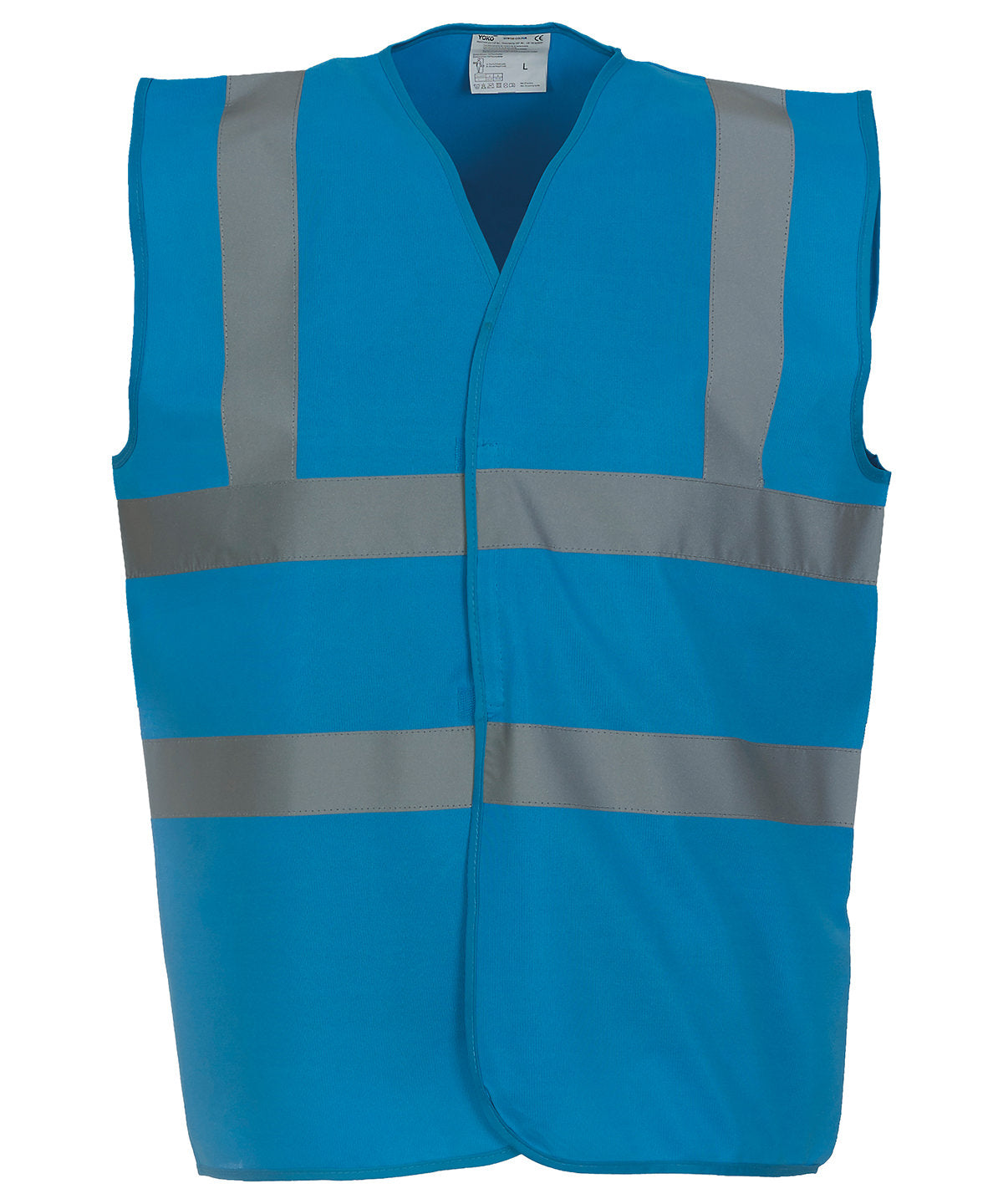Hi-Vis 2-Band-And-Braces Waistcoat (Hvw100) in Sapphire