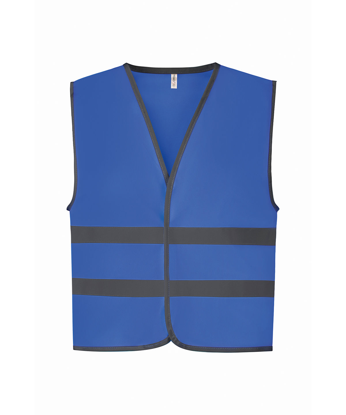 Hi-Vis Reflective Border Kids Waistcoat (Hvw102ch) in Royal Blue