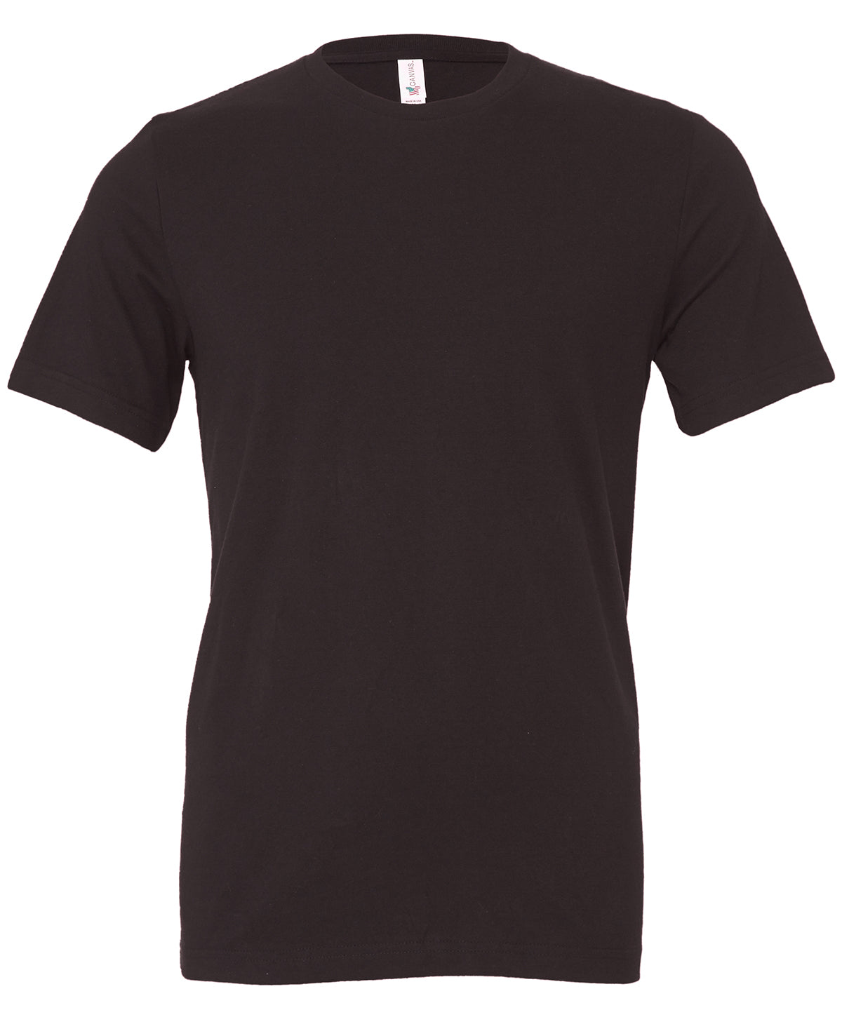 Unisex Jersey Crew Neck T-Shirt in Dark Grey