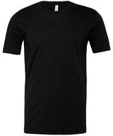 Unisex Heather CVC Short Sleeve T-Shirt in Black Heather