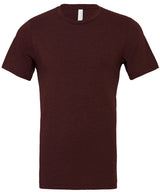 Unisex Heather CVC Short Sleeve T-Shirt in Heather Cardinal