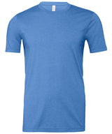 Unisex Heather CVC Short Sleeve T-Shirt in Heather Columbia Blue