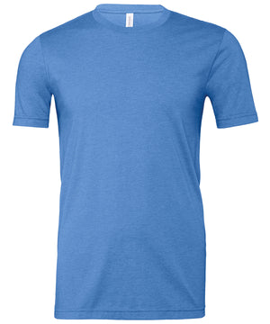 Unisex Heather CVC Short Sleeve T-Shirt in Heather Columbia Blue