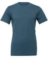 Unisex Heather CVC Short Sleeve T-Shirt in Heather Deep Teal