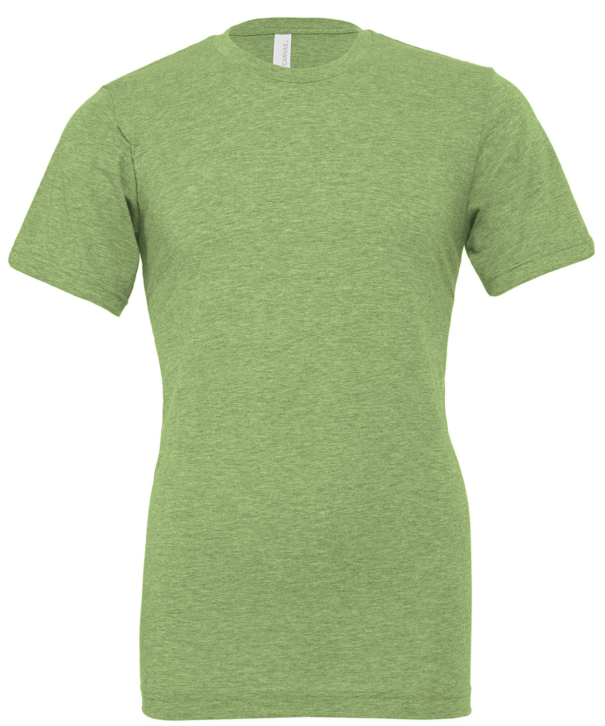 Unisex Heather CVC Short Sleeve T-Shirt in Heather Green