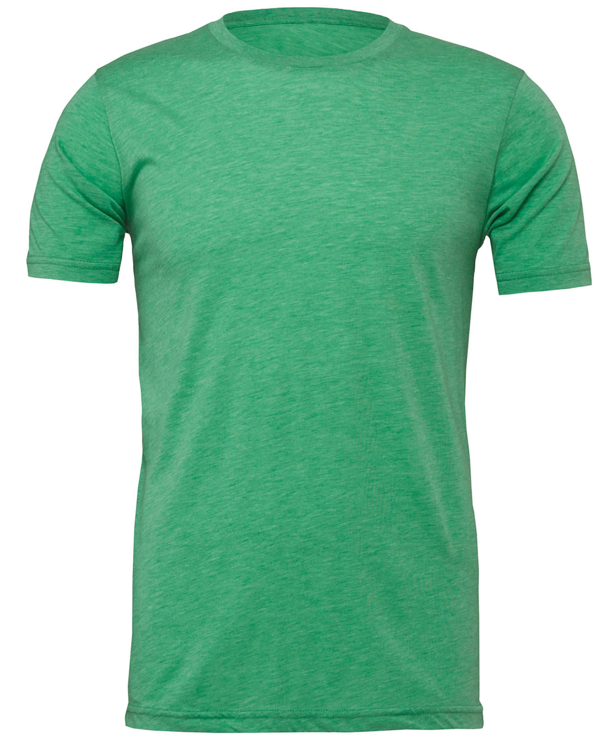 Unisex Heather CVC Short Sleeve T-Shirt in Heather Kelly