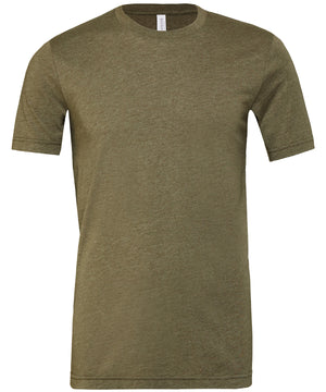 Unisex Heather CVC Short Sleeve T-Shirt in Heather Olive