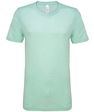 Unisex Heather CVC Short Sleeve T-Shirt in Heather Prism Mint