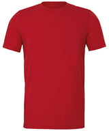 Unisex Heather CVC Short Sleeve T-Shirt in Heather Red