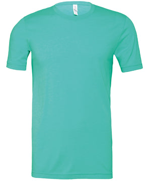 Unisex Heather CVC Short Sleeve T-Shirt in Heather Sea Green