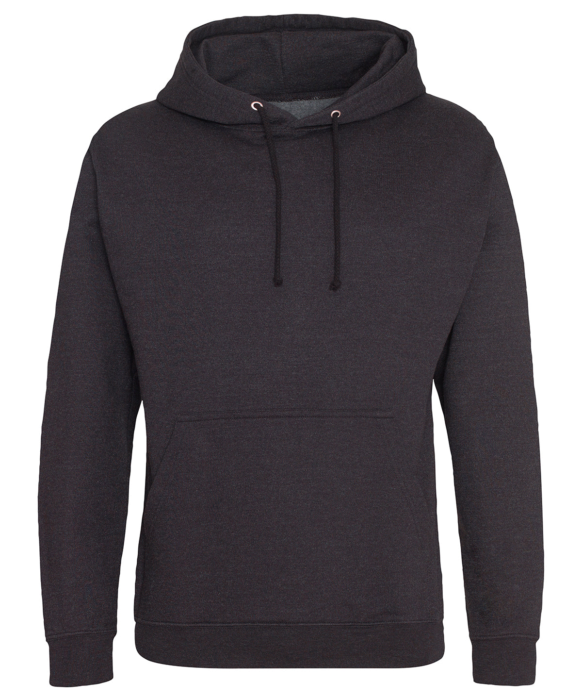 College Hoodie in Black Smoke