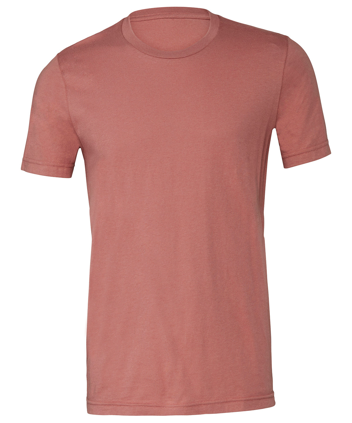 Unisex Jersey Crew Neck T-Shirt in Mauve