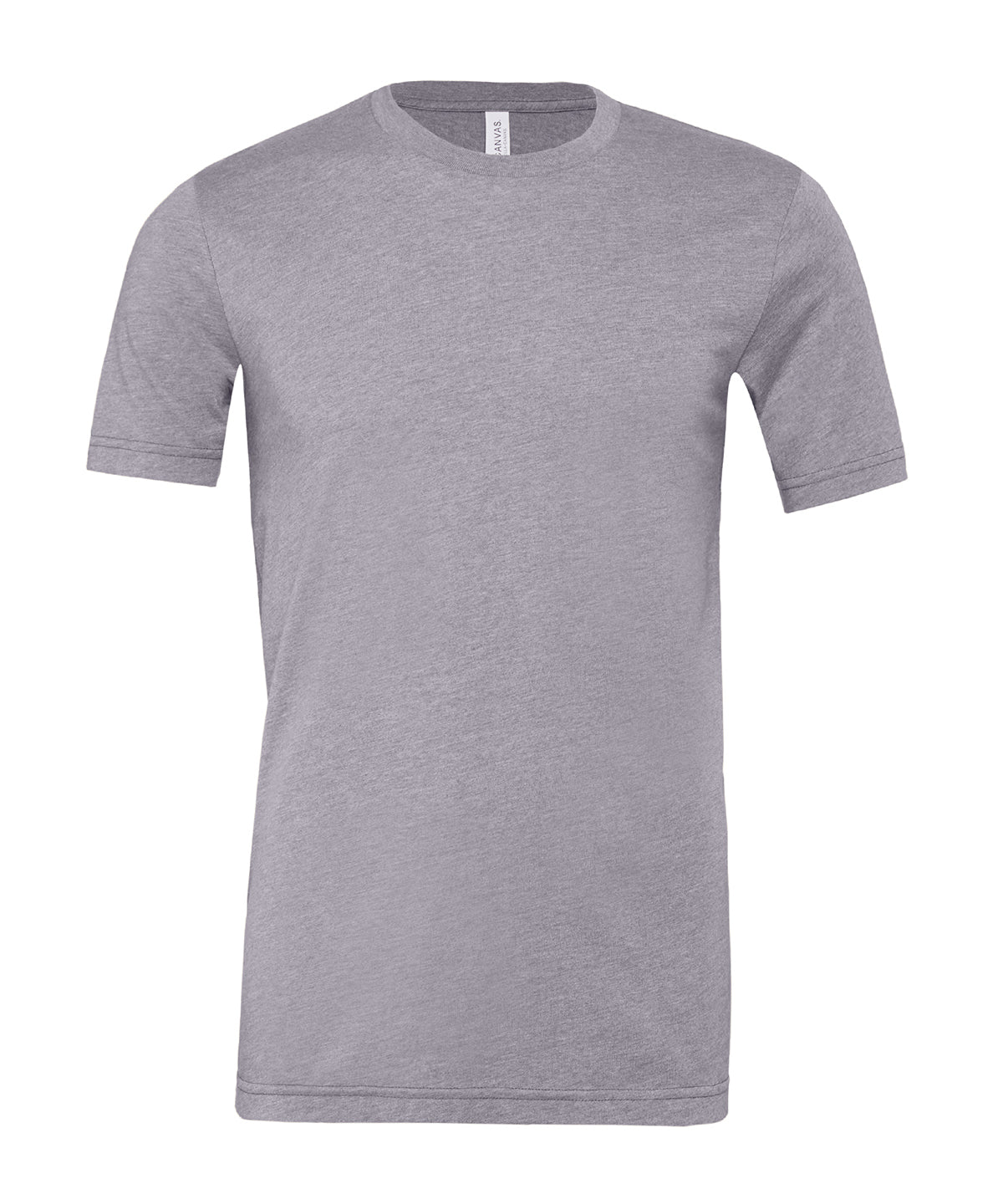 Unisex Heather CVC Short Sleeve T-Shirt in Heather Storm