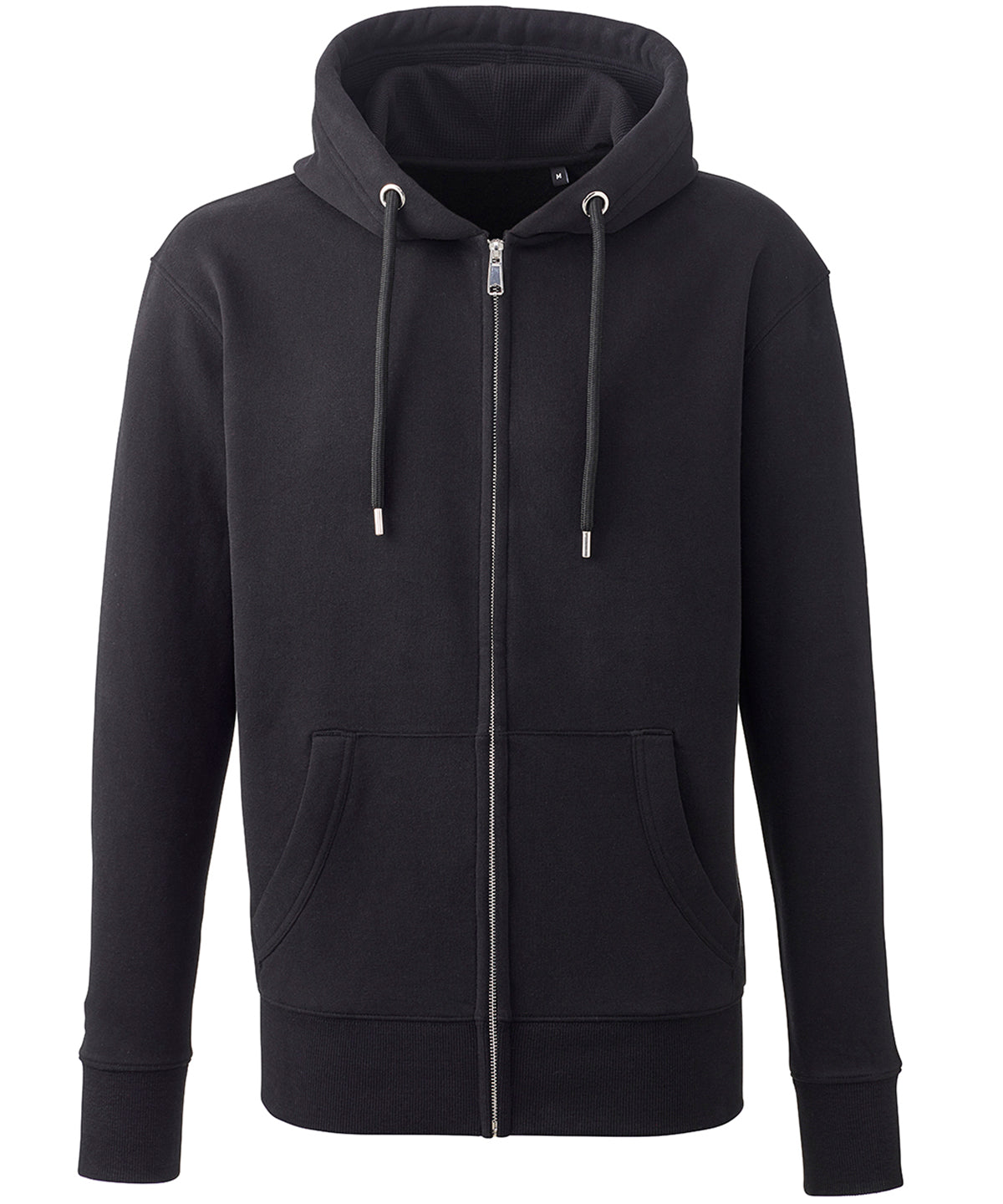 Men's Anthem Full-Zip Hoodie in Black
