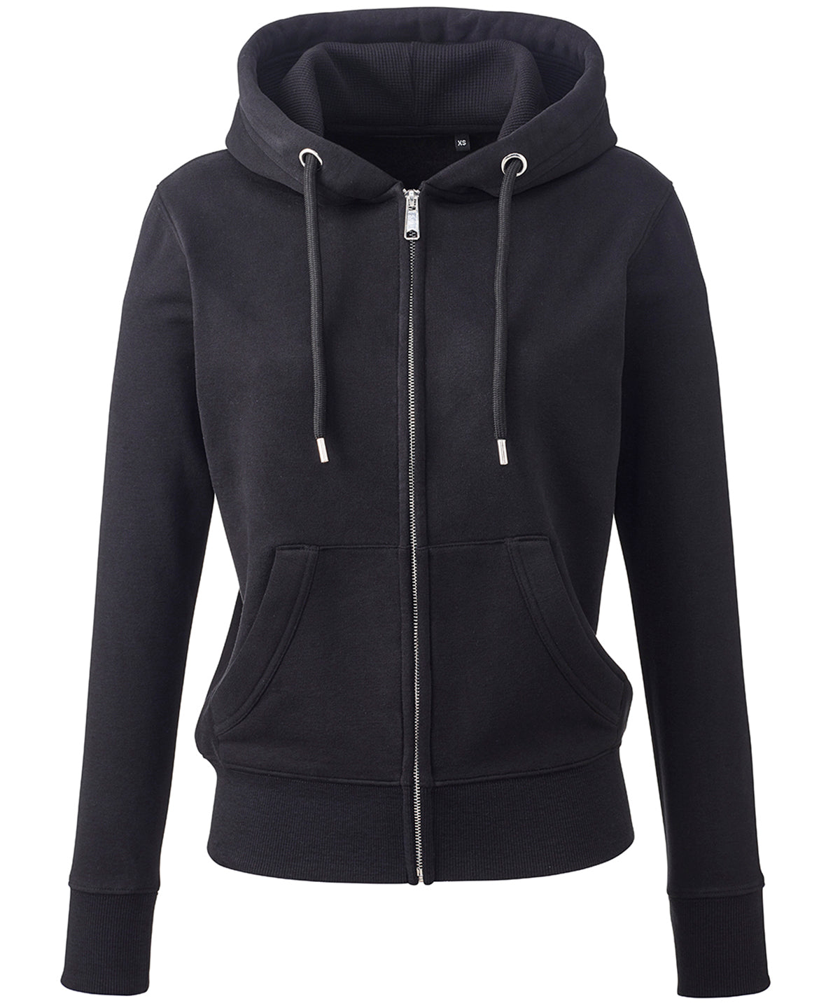 Women's Anthem Full-Zip Hoodie in Black