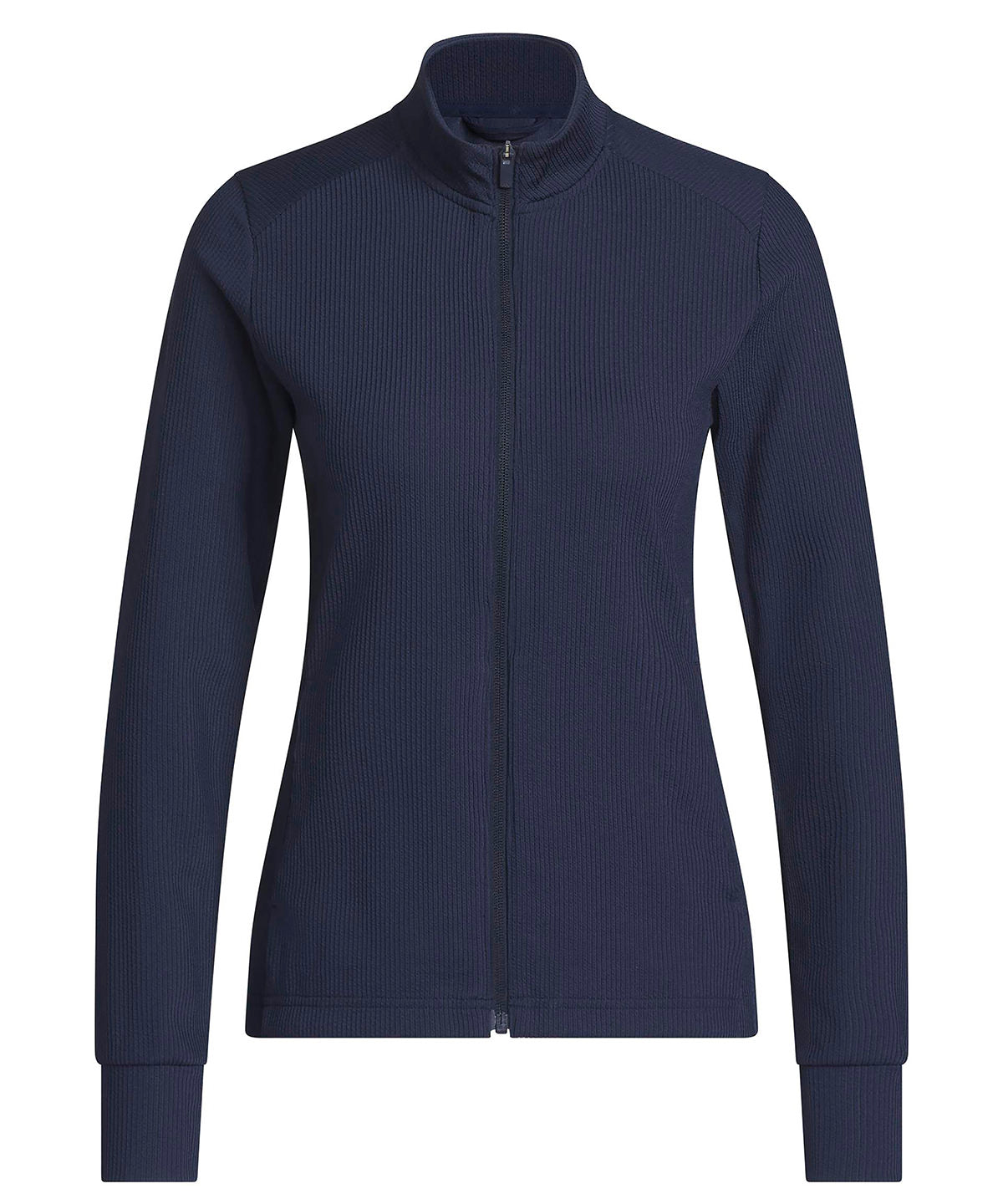 Women’s Performance Texture Full-Zip Jacket in Collegiate Navy, front view