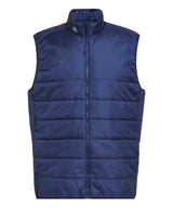 Puffy Vest in Team Navy Blue, front view