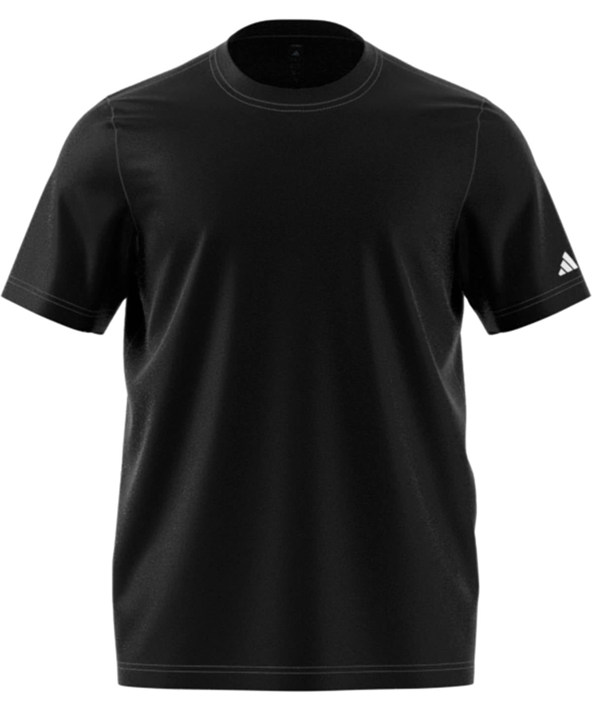 Blank Tee in Black, front view