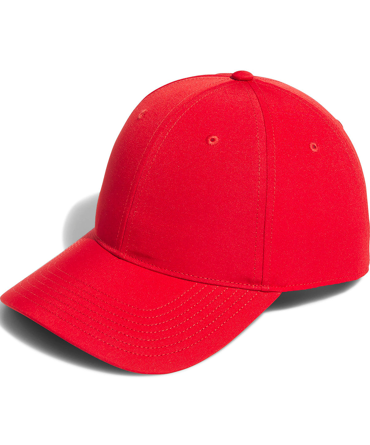 6-Panel Core Cap in Team Collegiate Red, front view