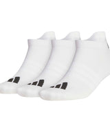 3-Pack Ankle Socks in White, front view