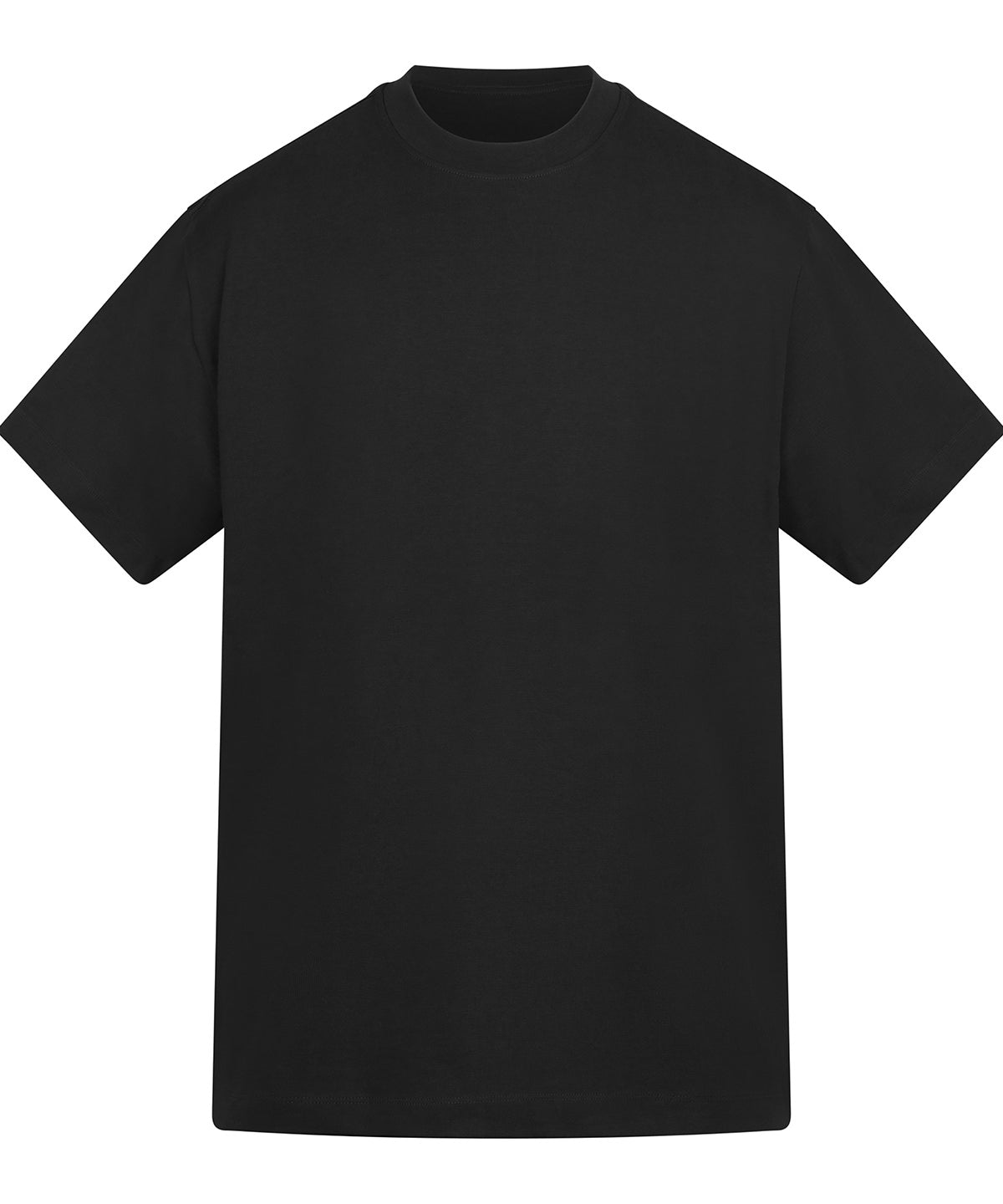 Amplify Heavyweight T-Shirt in Black, front view