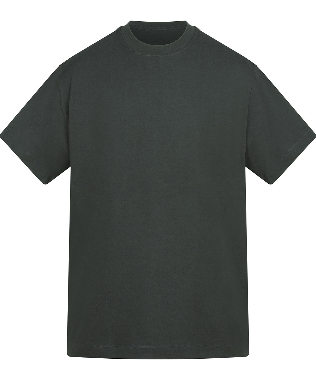 Amplify Heavyweight T-Shirt in Carbon, front view