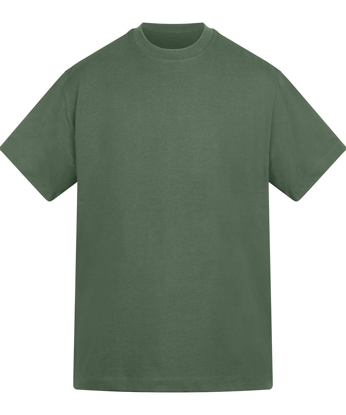 Amplify Heavyweight T-Shirt in Green Mist, front view