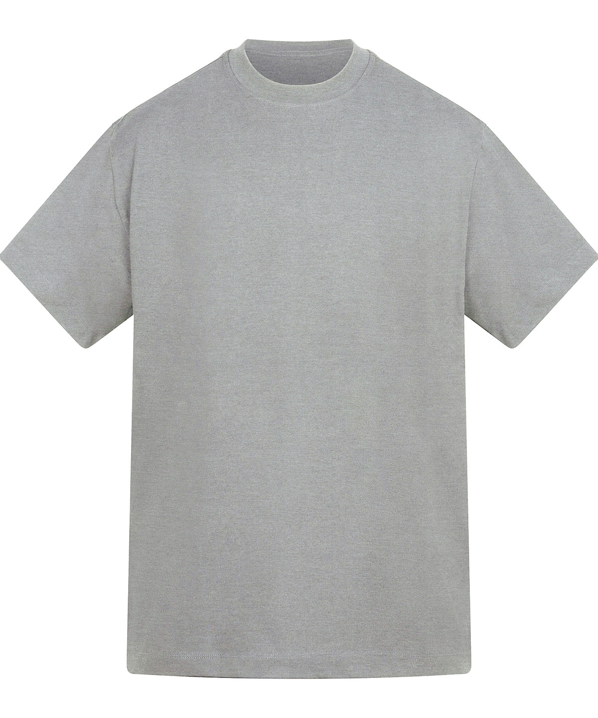 Amplify Heavyweight T-Shirt in Grey Marl, front view