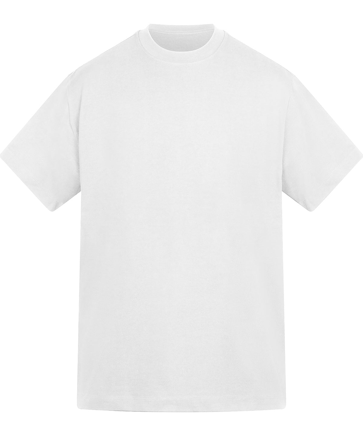 Amplify Heavyweight T-Shirt in White, front view