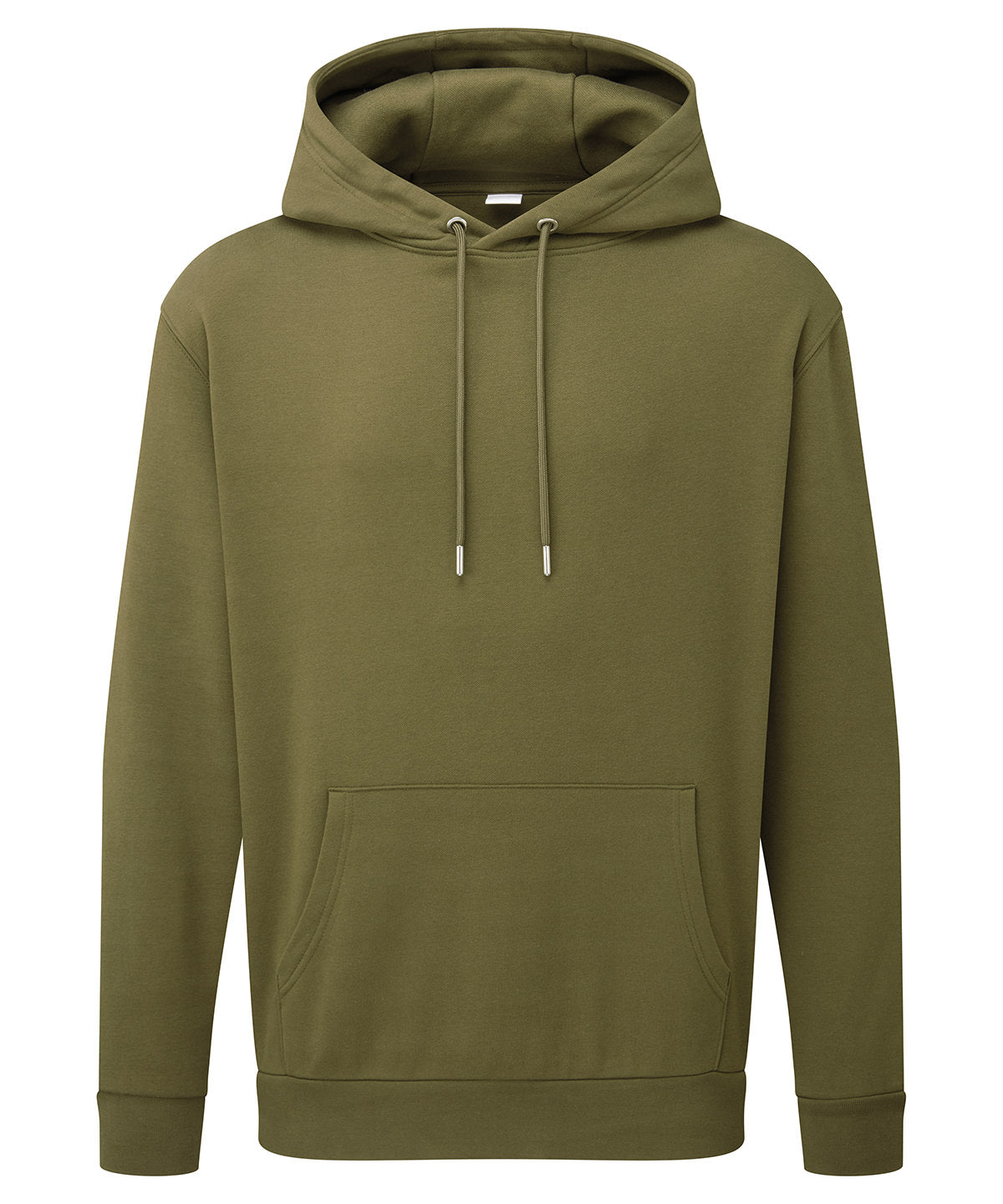Studio Hoodie in Khaki, front view