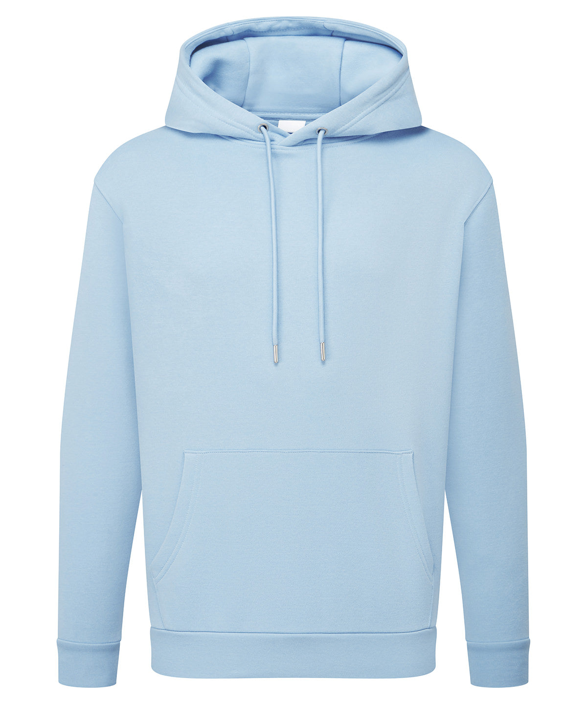 Studio Hoodie in Light Blue, front view