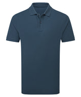 The Asquith & Fox Polo in Midnight Blue, front view