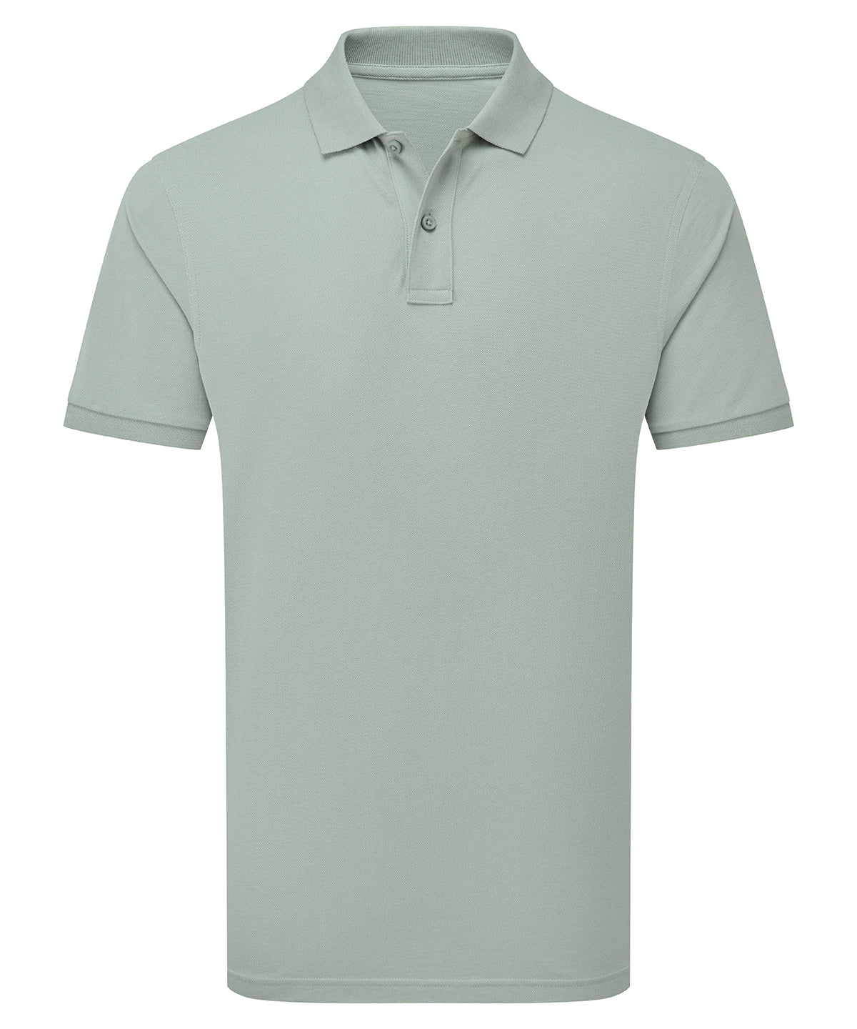The Asquith & Fox Polo in Sage, front view