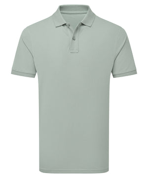 The Asquith & Fox Polo in Sage, front view