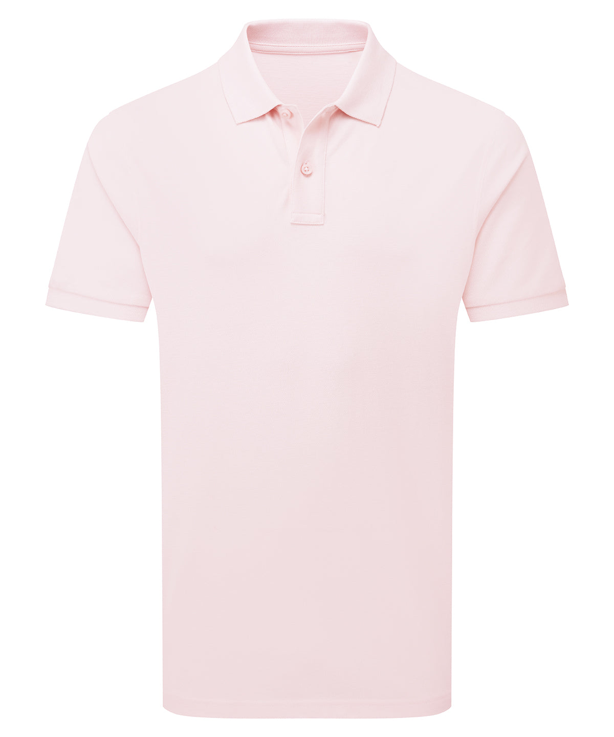 The Asquith & Fox Polo in Soft Pink, front view