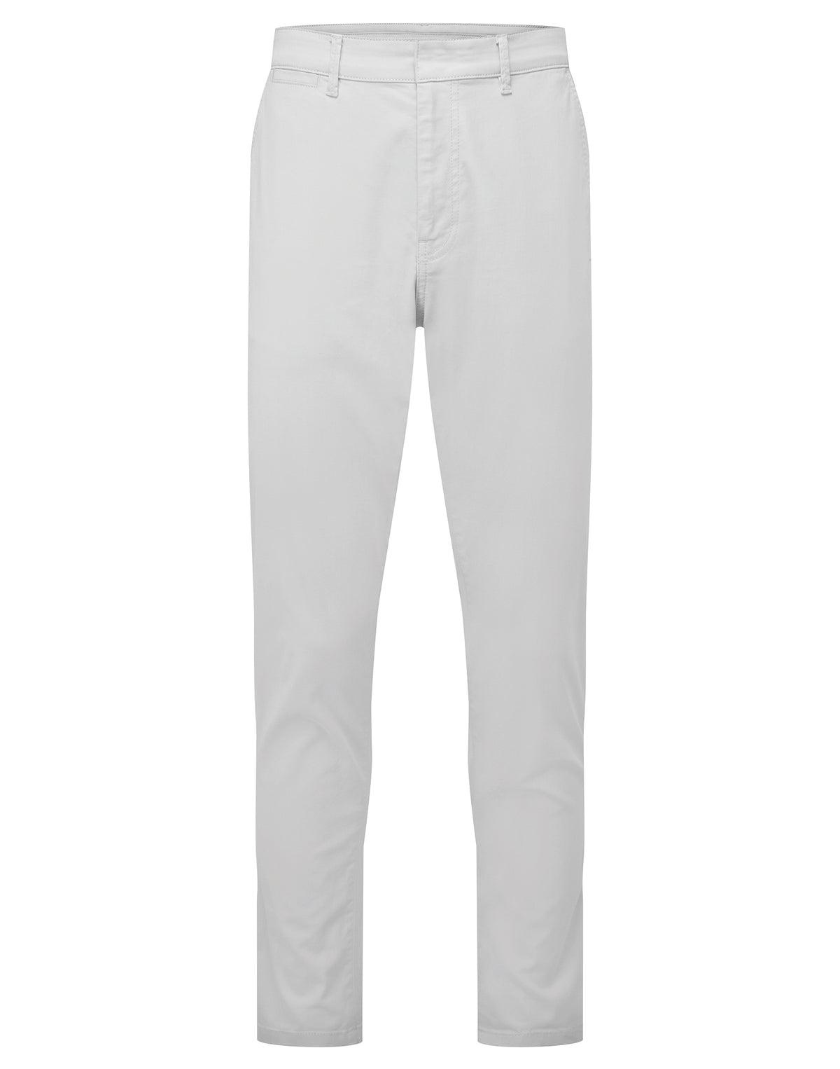 Men’s Ultimate Chinos in Pale Grey, front view