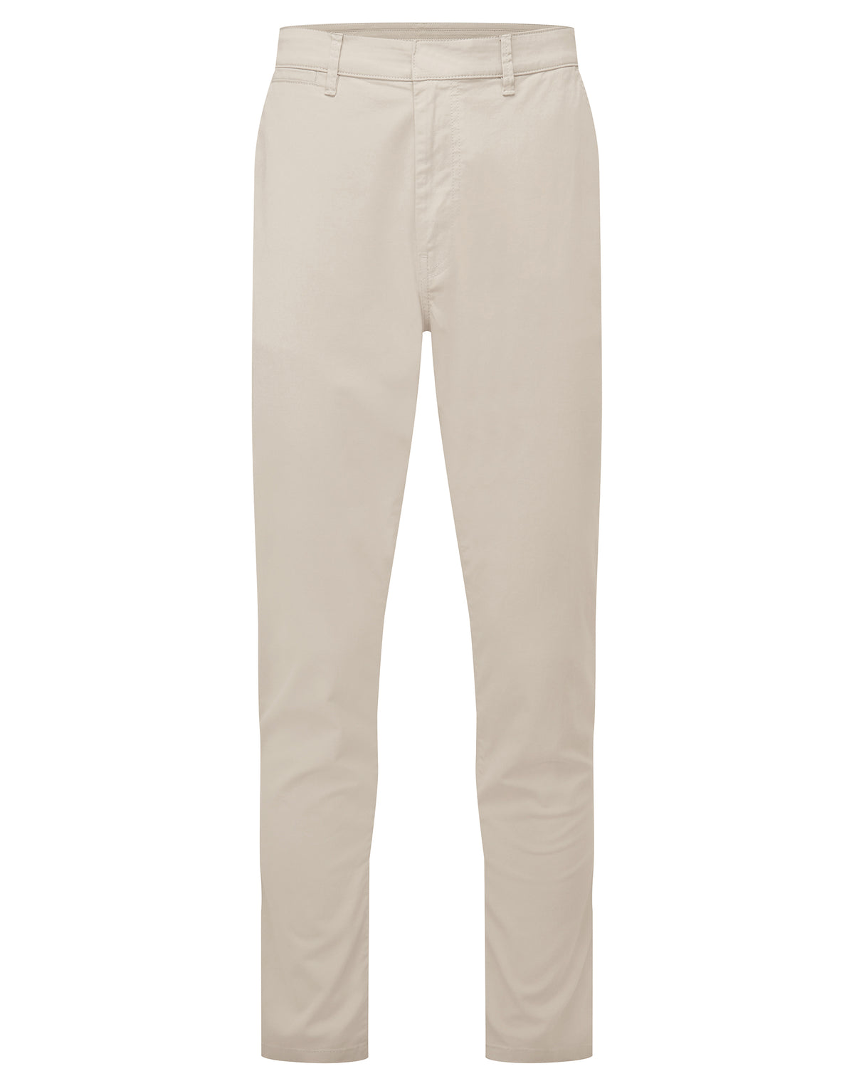 Men’s Ultimate Chinos in Stone, front view