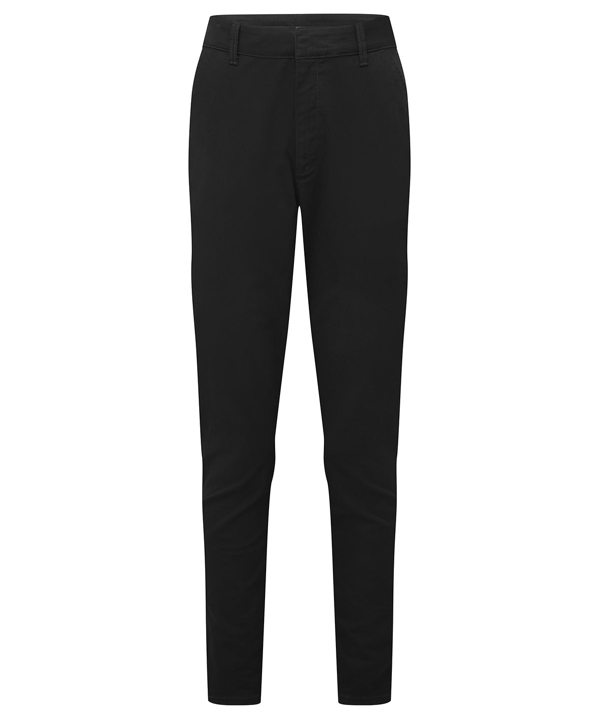 Women’s Ultimate Chinos in Stay Black, front view