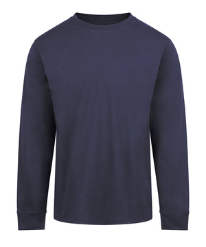 180 Long Sleeve T in New French Navy, front view