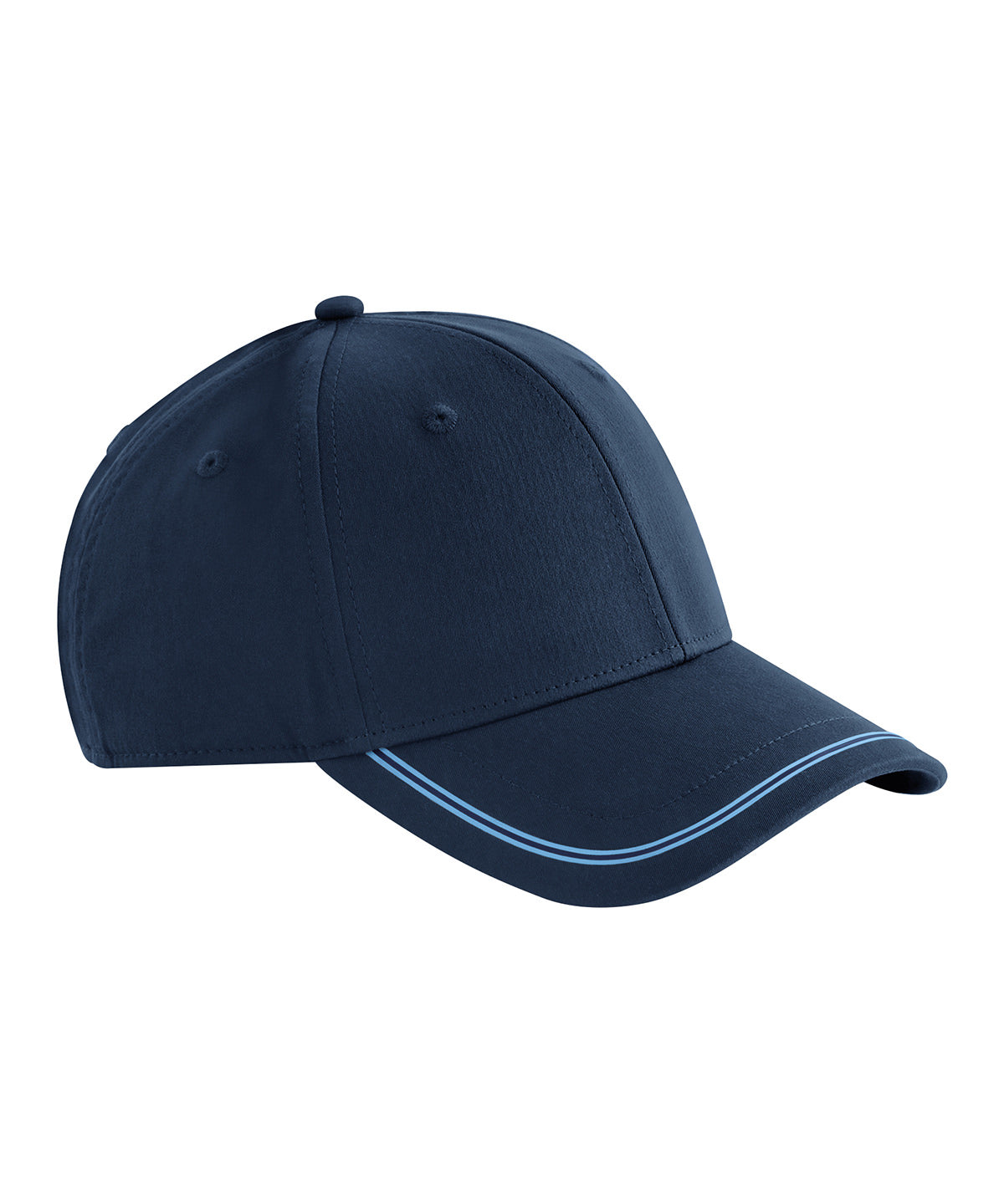 Match Day Cap in Navy/Sky, front view