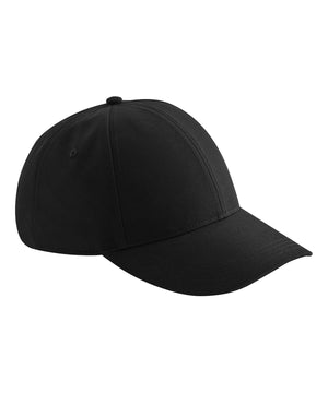 Water-Resistant Lifestyle Cap in Black, front view